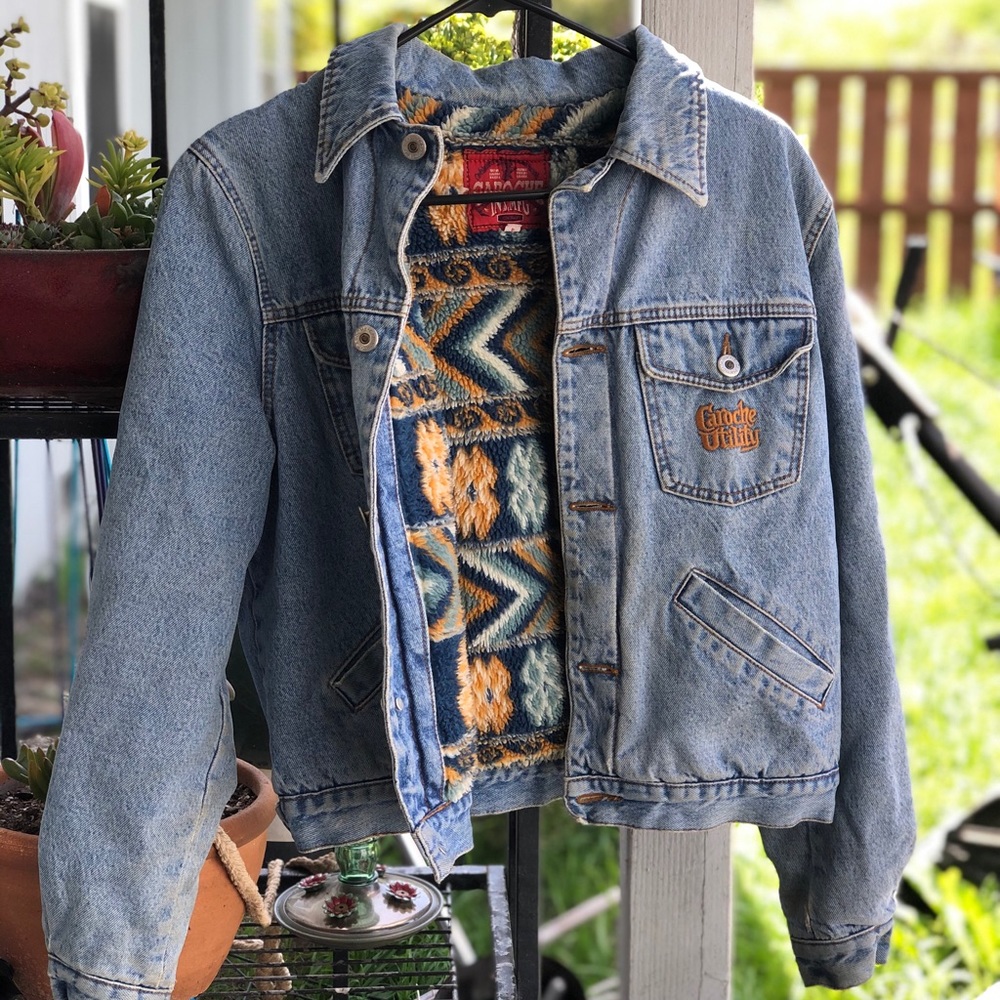 Amazing vintage denim jacket (Caroche Utility)